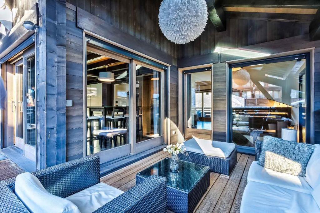 Chalet Courchevel 1550 Avec Vue Villa Exterior photo